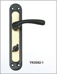 Panel handle hardware lock 4