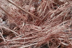 Copper scrap recycling, dismantling and sorting  