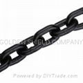  Black Welded Round Link Chain  1