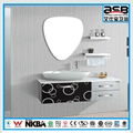 modern 304 Stainless Steel bathroom cabinet 1