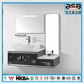 double mirror Stainless Steel bathroom