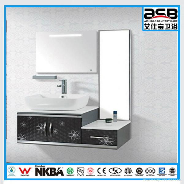 double mirror Stainless Steel bathroom vanities