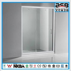 aluminum profile 8mm tempered glass shower cabin