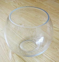 clear glass vase