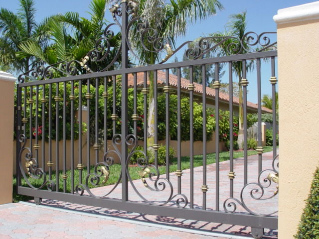 Ornamental Garden Gate metal gate