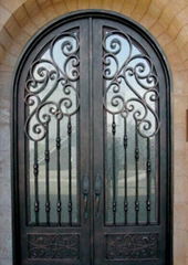 wrought iron decorative doors