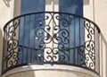 wrought iron balcony railing designs