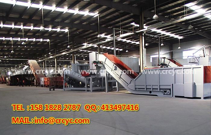 PET bottle washing and recycling production line 5