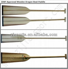 IDBF Approved Wooden Dragon Boat Paddle 