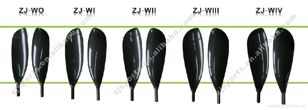 Two Pieces Divisible Carbon Kayak Paddle 4