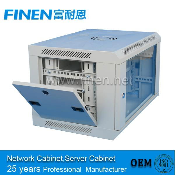 Hot Sale 4u 6u 9u 12u Wall Mounted Cabinet Network Rack