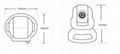 10x Optional Zoom Mini PTZ IP Camera	 2