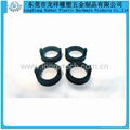 Black mini molded o ring of silicone rubber auto parts