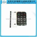 Silicone cordless phone keypad 2