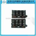 Silicone matrix keypad 1