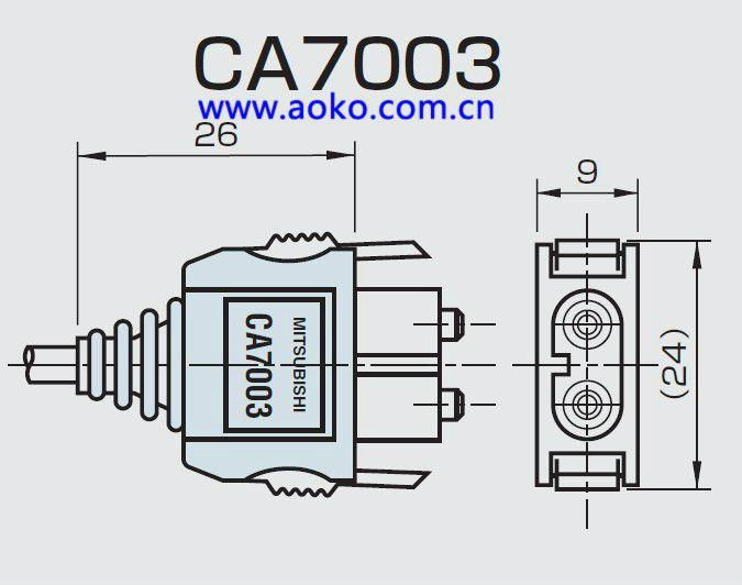 三菱MISUBISHICA7003連接器 4