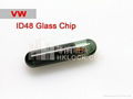 Blank ID48 chip glass