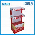 promotional gifts cardboard display stand for gifts package cardboard racks 3