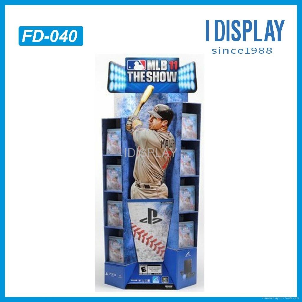 promotional gifts cardboard display stand for gifts package cardboard racks 4