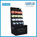 Fantacy cardboard cosmetic display shelf retail cosmetic cardboard display 1