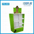 Fantacy cardboard cosmetic display shelf retail cosmetic cardboard display 4