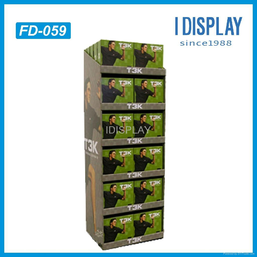 Idisplay point of sale cardboard display for mobile phone accessories display 3