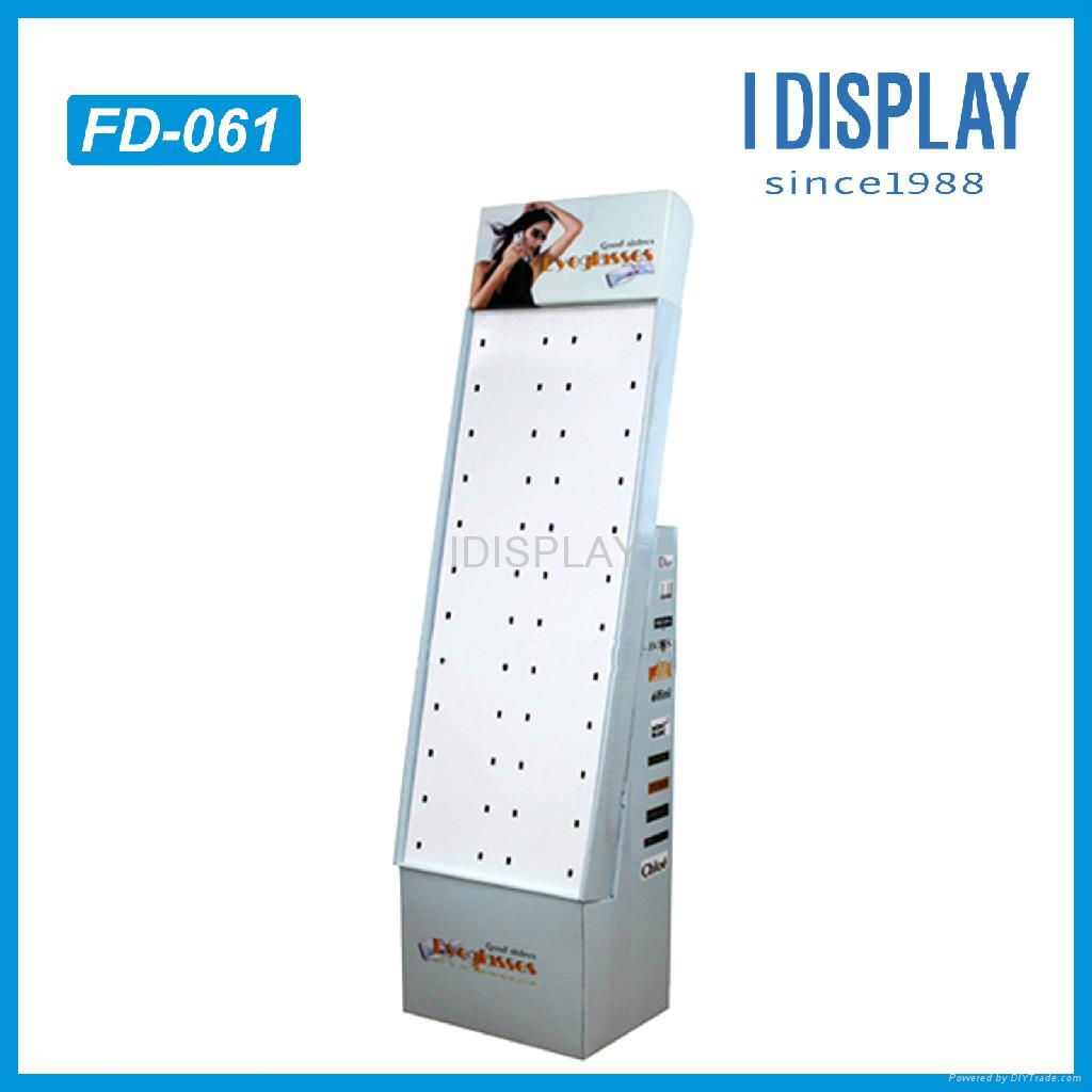 Idisplay point of sale cardboard display for mobile phone accessories display 5