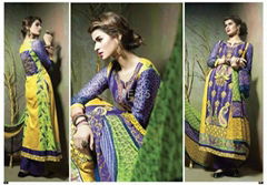 BANDED EMBROIDERY 4 PIECE SUITS