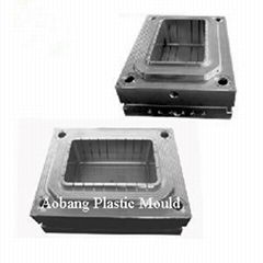 Plastic injection storage basket mould-2