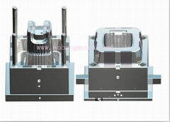 Plastic injection trash can mould-1