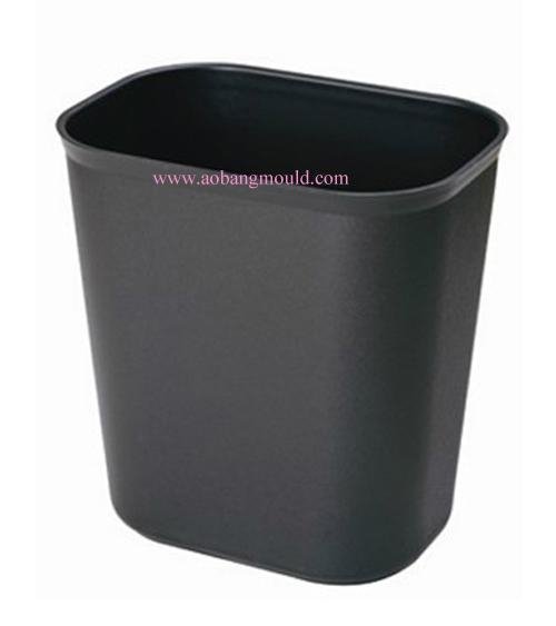 Plastic injection trash can mould-1 3