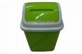 Plastic injection trash can mould-1 4