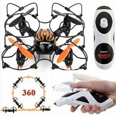 UDI U830 2.4G 4CH 4 Axis Hand Gravity Sensor 360 Eversion Mini RC Quadcopter UFO