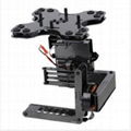 Ultralight 3-Axis Carbon Brushless Gimbal Stabilized Mount Camera PTZ Full Set f 2