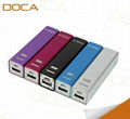 New USB Power Bank External Battery Charger 2600mAh for Mobile Phone PSP 3DS MP3