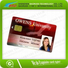 id card with a chip