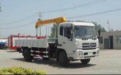 4*2 used hydraulic mobile crane truck crane DFL5160