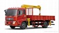 4*2 used hydraulic mobile crane truck crane DFL5160 4