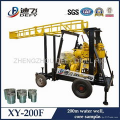XY-200F water well drilling rig--200m deep