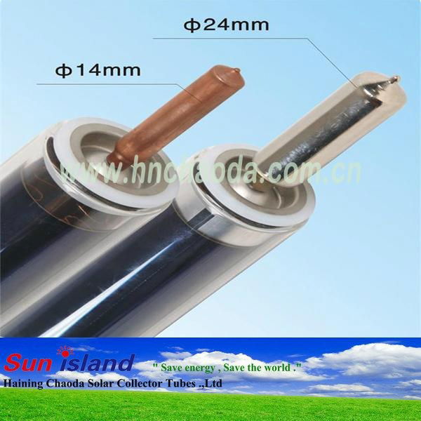 CHAODA Solar Copper Heat Pipe Vacuum Tubes 2