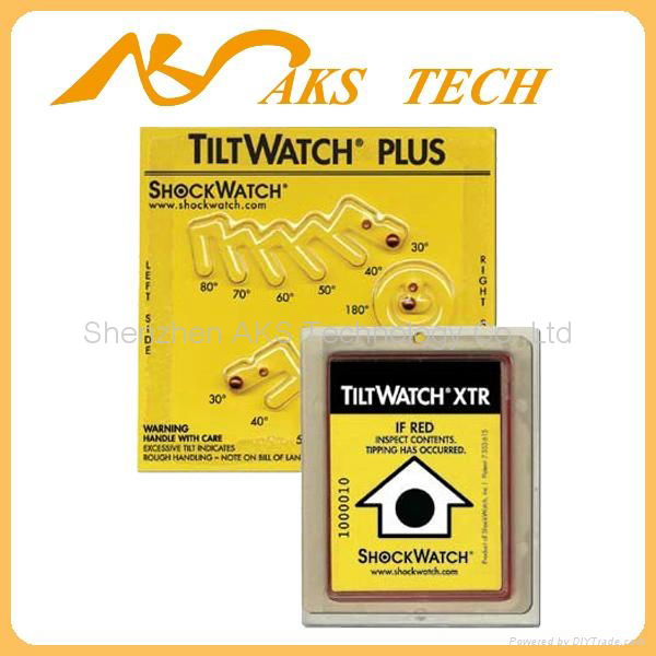 tilt indicator label Tiltwatch XTR 3