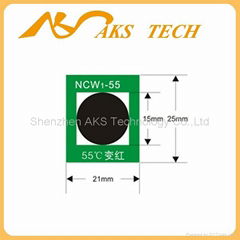 high heat label indicator (NCW)