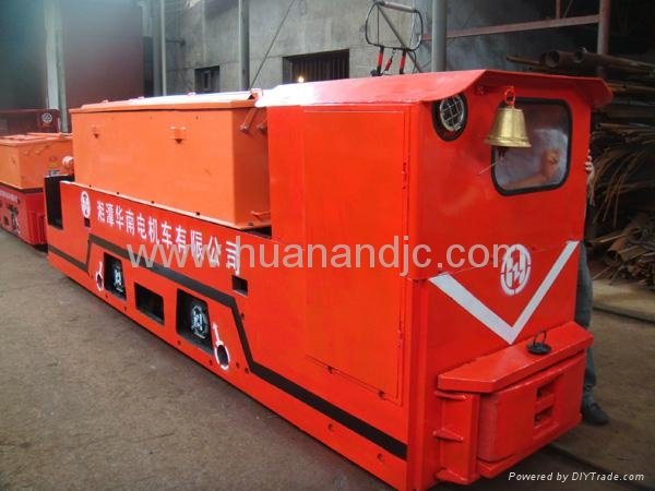 15ton large mining explosion-proof battery electric locomotive 2