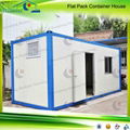 Mobile assemble portable container house 1