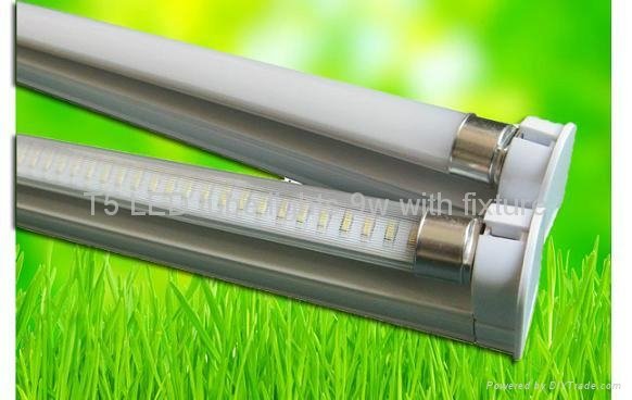 T5 LED tube lights 9w with fixture