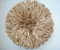 Orange & Brown African Juju Hats 1