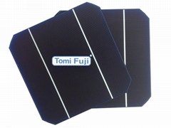 156*156mm PV silicon monocrystalline solar cell 3BB/2BB made in Taiwan