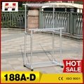 high quality double pole aluminum alloy clothes drying rack 4