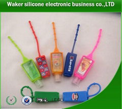 ECO-FRIENDLY hand sanitizer silicone holder