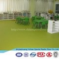 Environmental PVC plastic kindergarten flooring 1